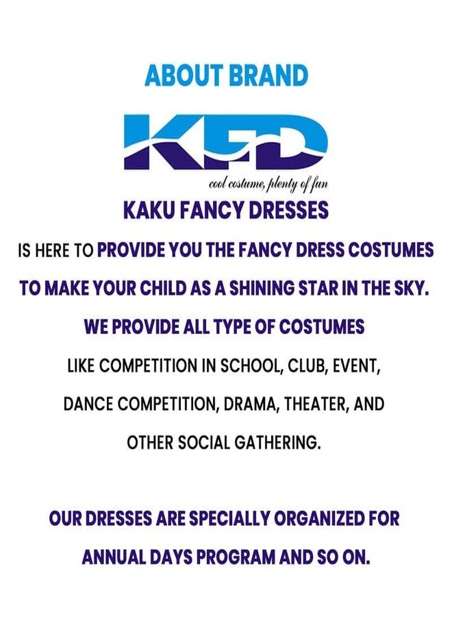 كاكو فانسي دريسيس زي تنكري للأولاد من كاكو، مستوحى من شخصية سوبهاش تشاندرا بوس | زي تنكري لبطل قومي ومناضل من أجل الحرية، مناسب ليوم الاستقلال ويوم الجمهورية - للأعمار من 14 إلى 17 عامًا - مصنوع من البوليستر - Image 5